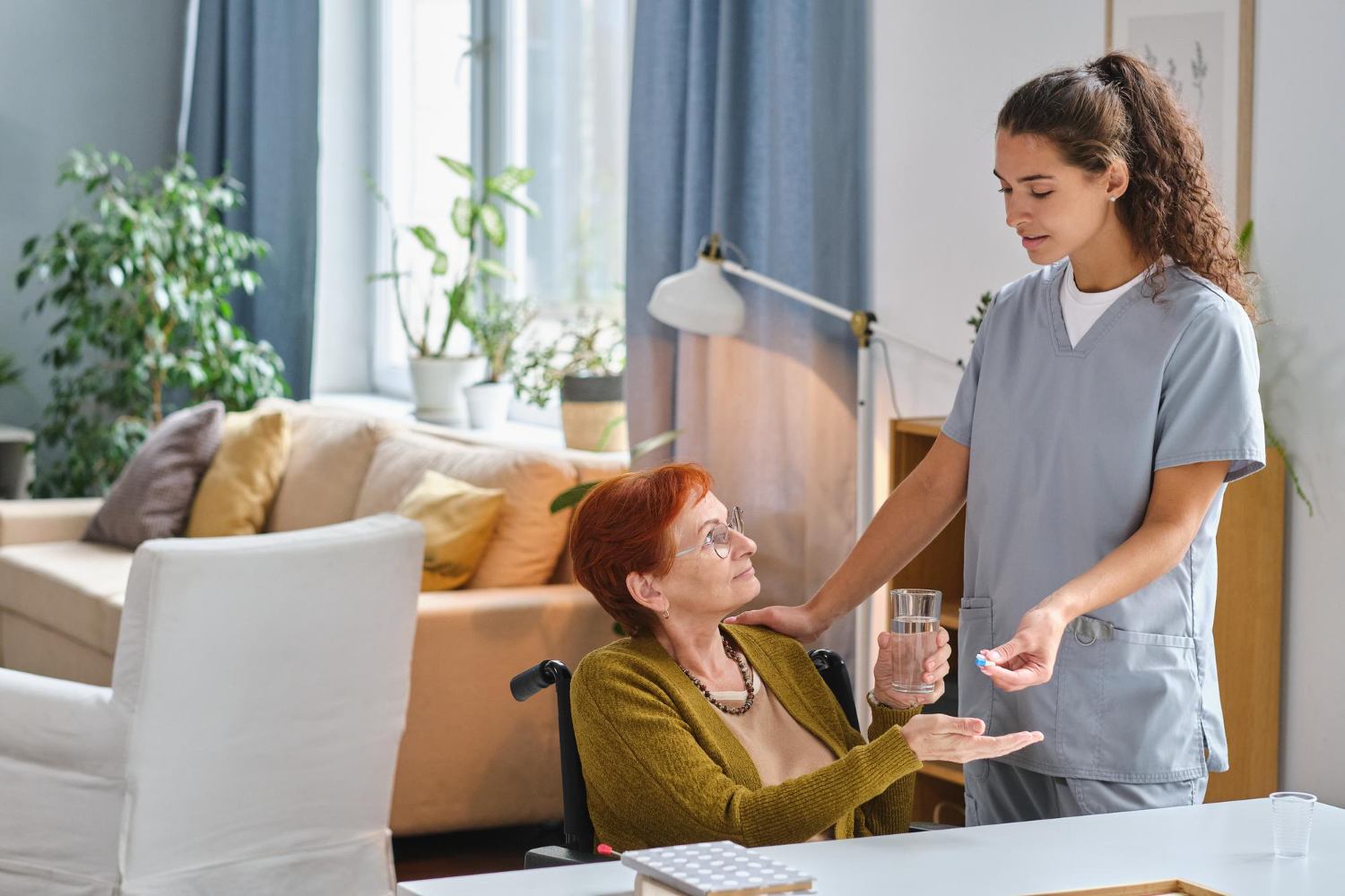 assisted care with adls